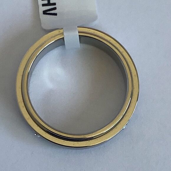 Men's Stainless Steel Fidget Ring size 10 - Picture 2 of 5